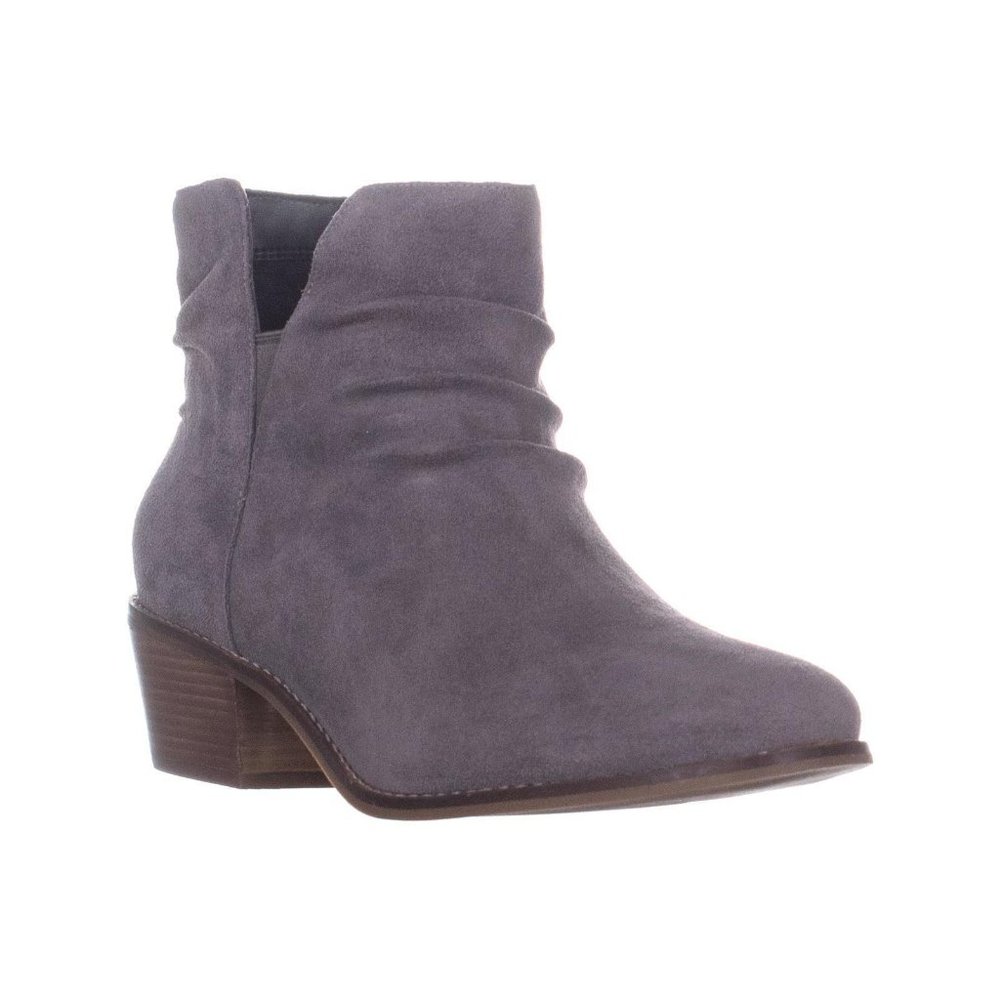 Cole Haan Alayna Slouch Ankle Boots, Stormcloud Suede SZ 9